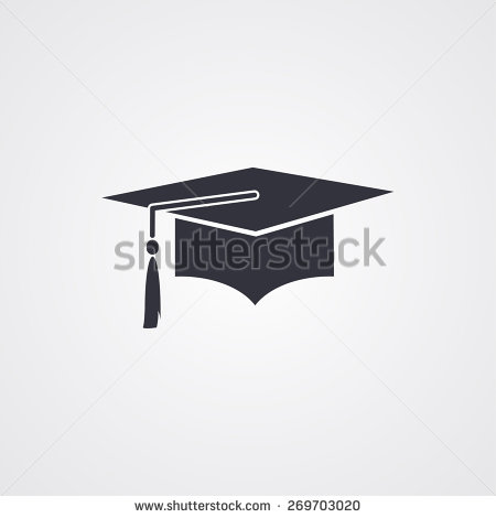 Graduation Cap Icon Vector