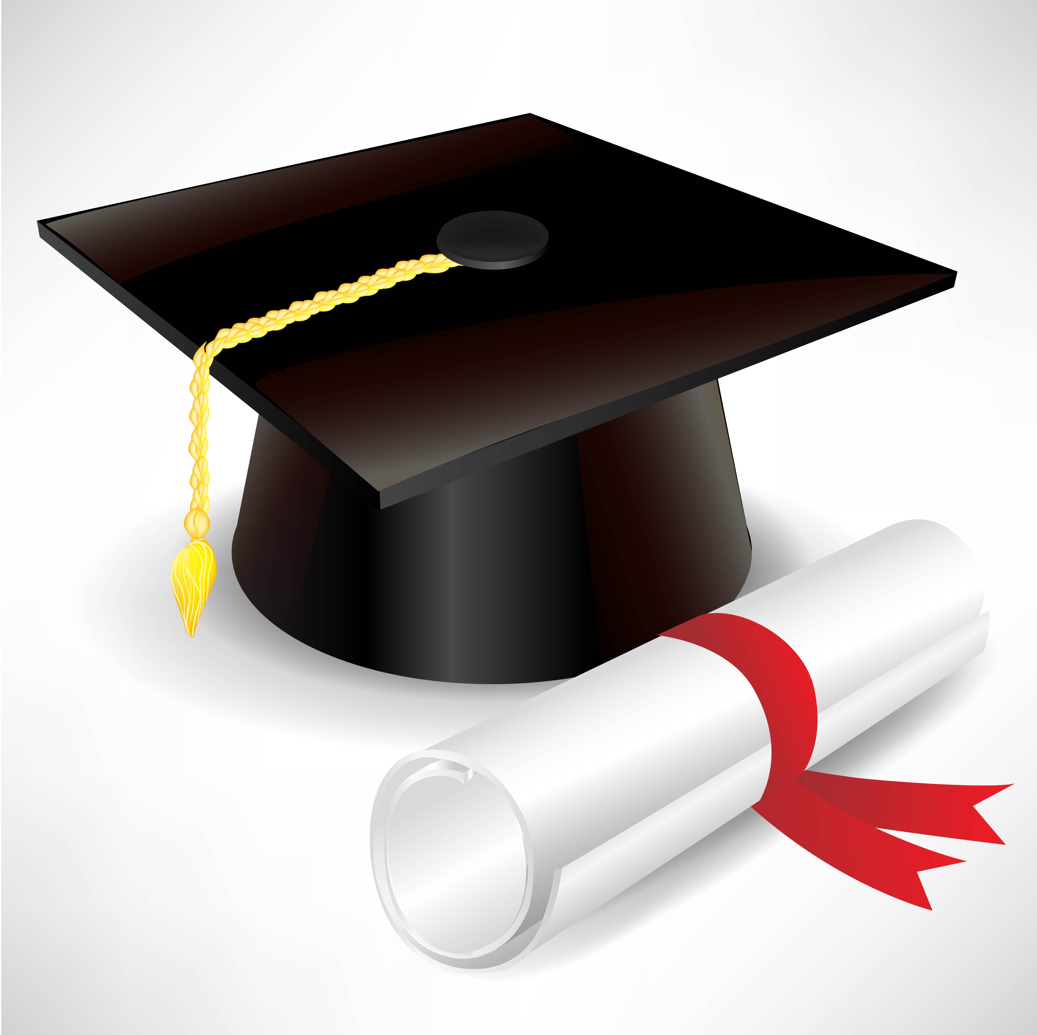 Graduation Cap Vector Free