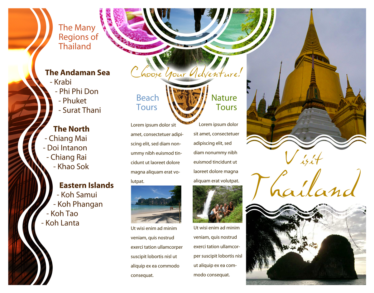 Graphic Design Portfolio Brochure