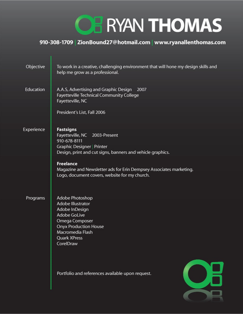 Graphic Design Resume Graphic Design Resume