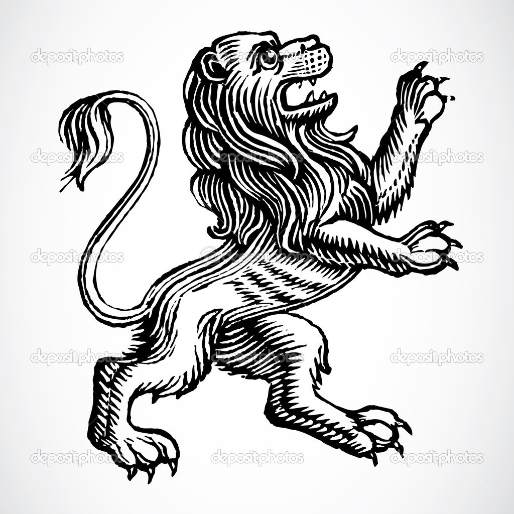 Heraldry Lion Clip Art