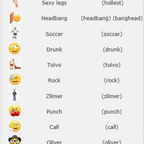 Hidden Skype Emoticons Hidden Skype Emoticons