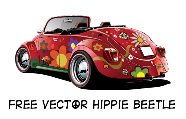 Hippie VW Beetle