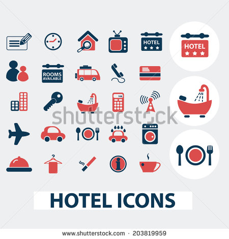 Hotel Room Symbol
