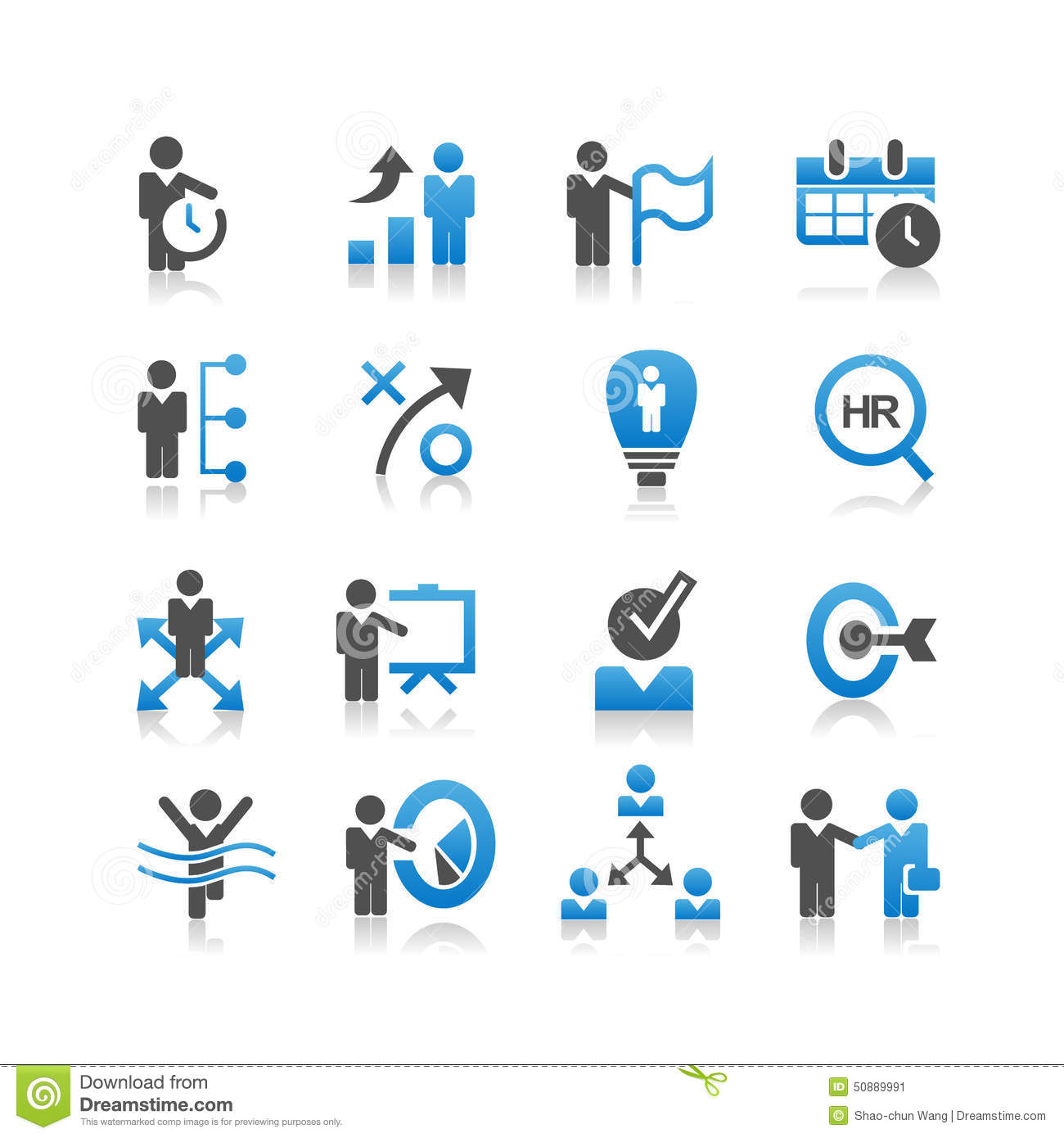 9 Business Resources Icon Images