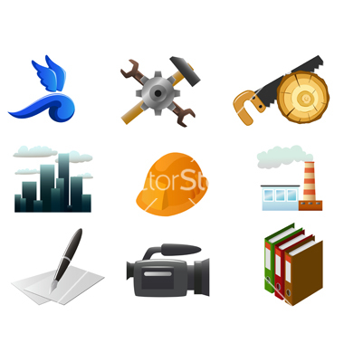 Industrial Icons Free Download