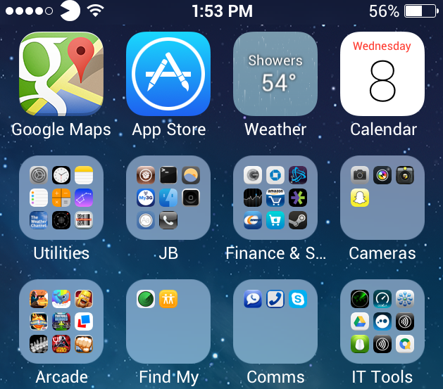 iOS 7 Weather Icon
