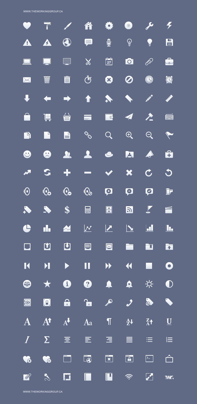 iPhone Toolbar Icons iPhone Toolbar Icons