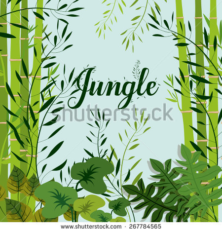 Jungle Vector Landscape Art