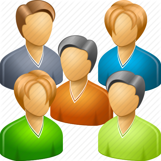 Large Group People Icon