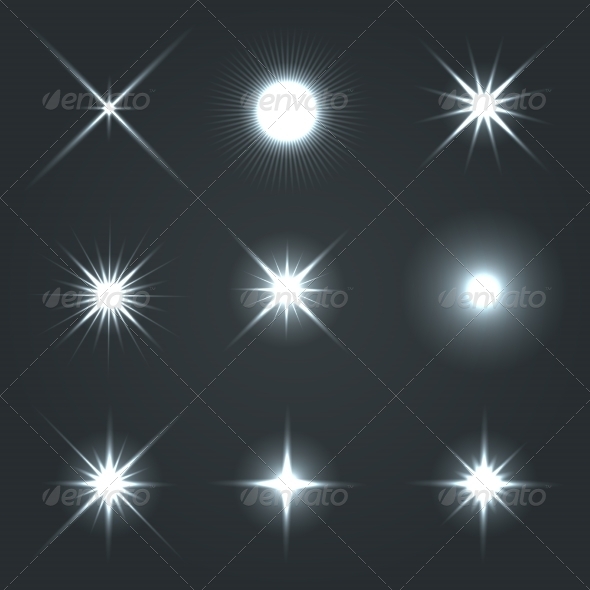 15 White Light Effects PSD Images - Light Effects PSD, Vector Special