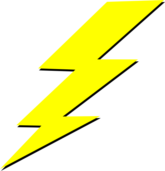 Lightning Bolt Clip Art