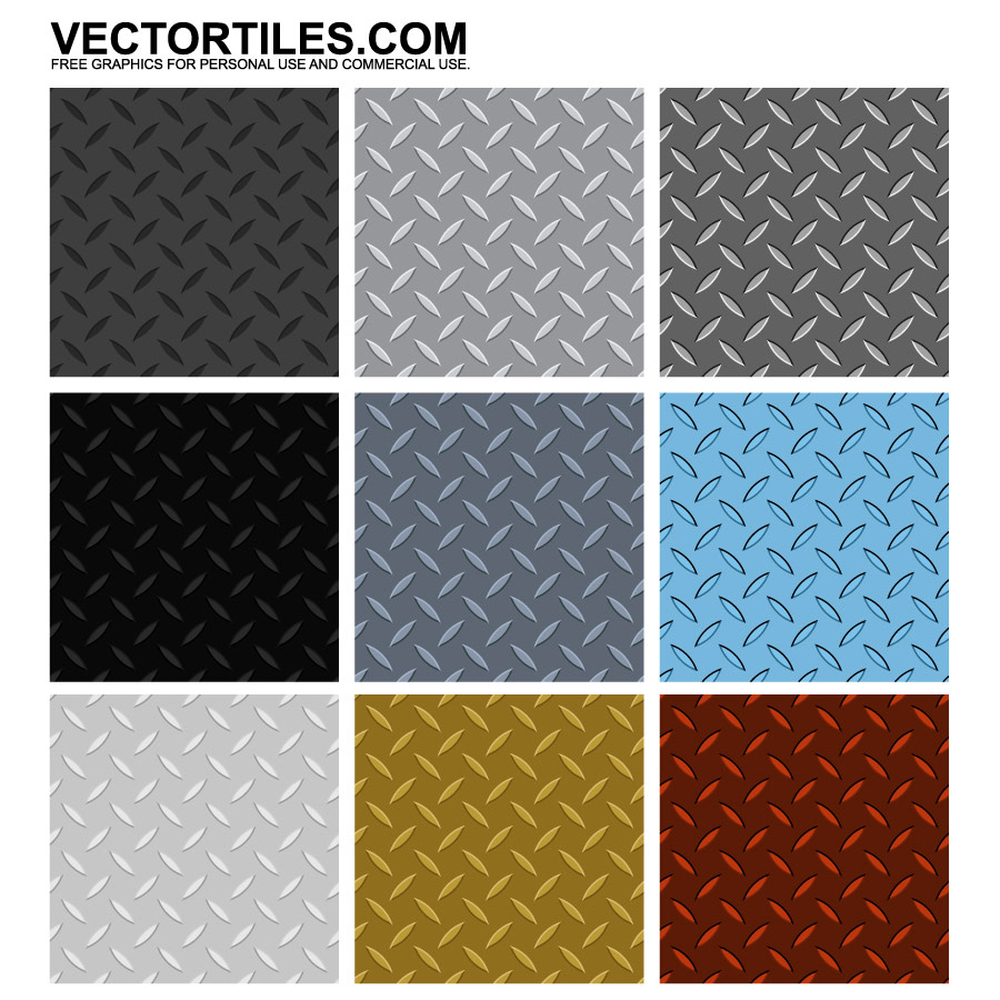 Metal Diamond Plate Vector