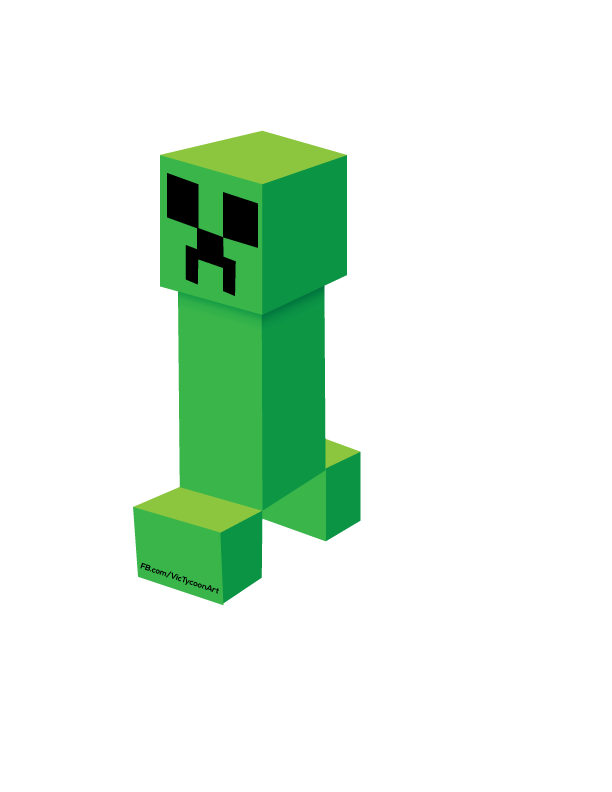 Minecraft Creeper Vector