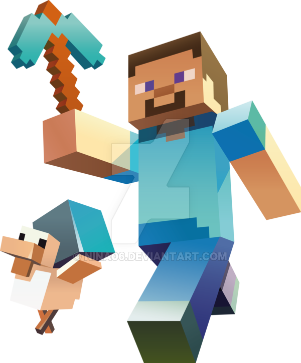 Minecraft Steve Vector