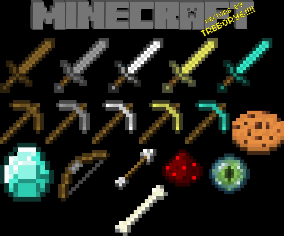 15 Minecraft Vector Art Images