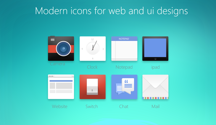 7 Photos of Modern Web Icons