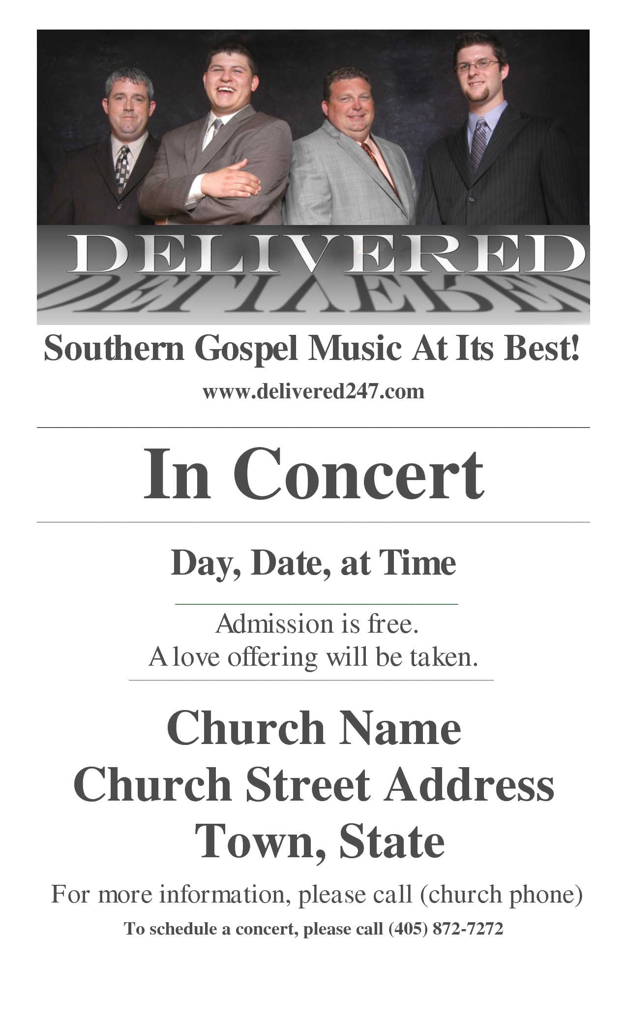 Music Concert Flyer Template Free