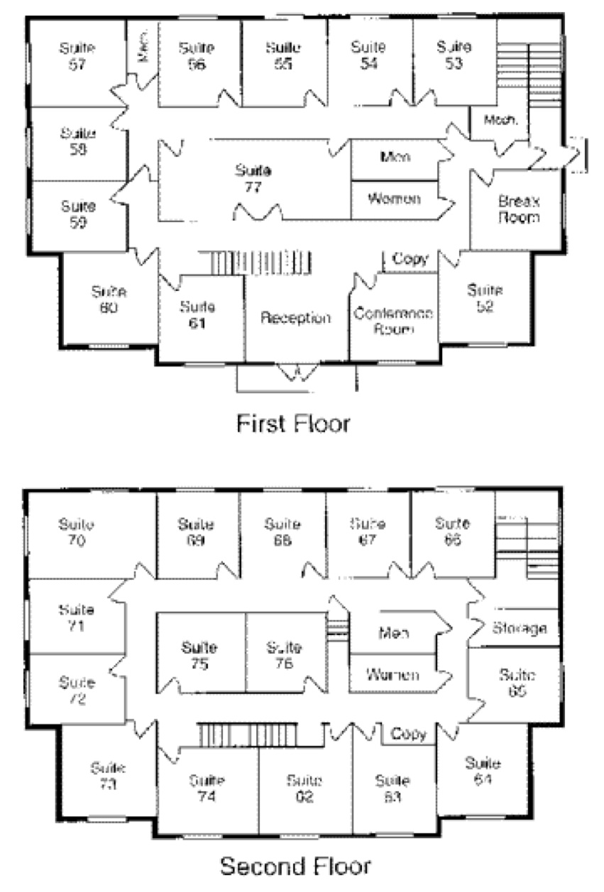 Office Building Floor Plans