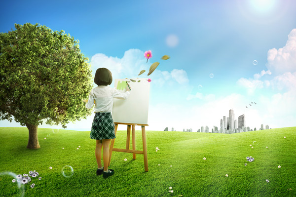 Painting Grass in Photoshop Painting Grass in Photoshop