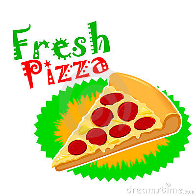 Pepperoni Pizza Vector