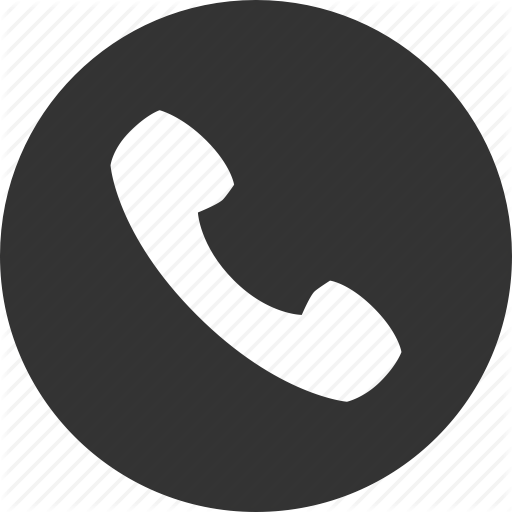 Phone Icon Black Circle