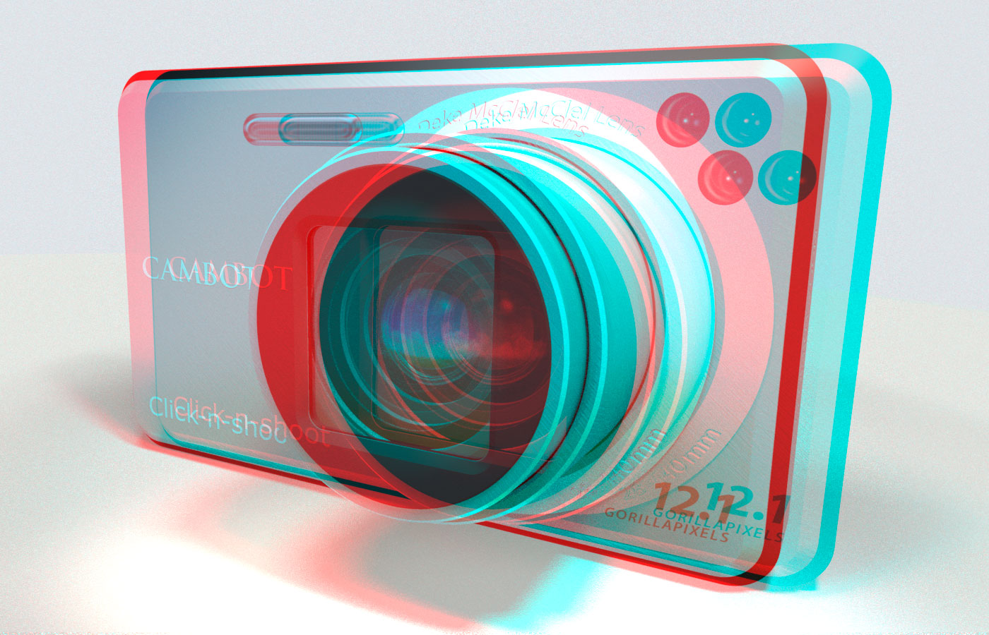 Photoshop 3D Glasses