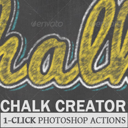 Photoshop Chalk Style