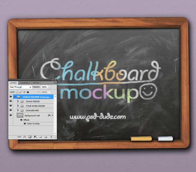 Photoshop Chalkboard Effect Tutorial