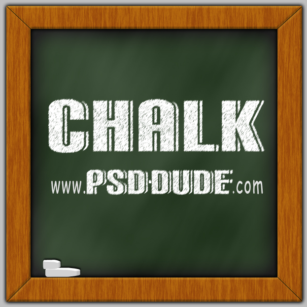 Photoshop Chalkboard Effect Tutorial