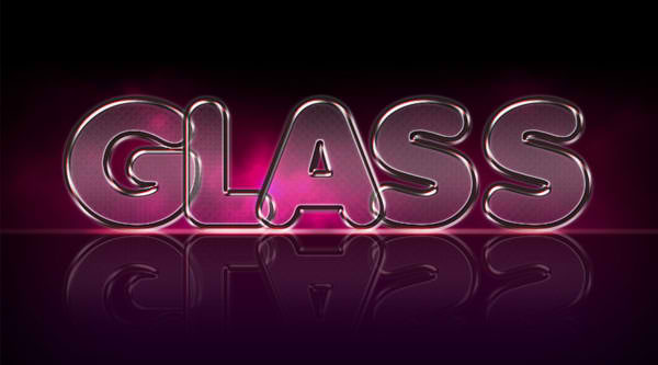 20 Glass Text Photoshop Tutorial Images