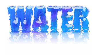 Photoshop Water Text Look Like