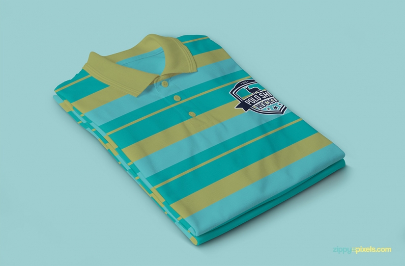 Polo Shirt Mockup PSD