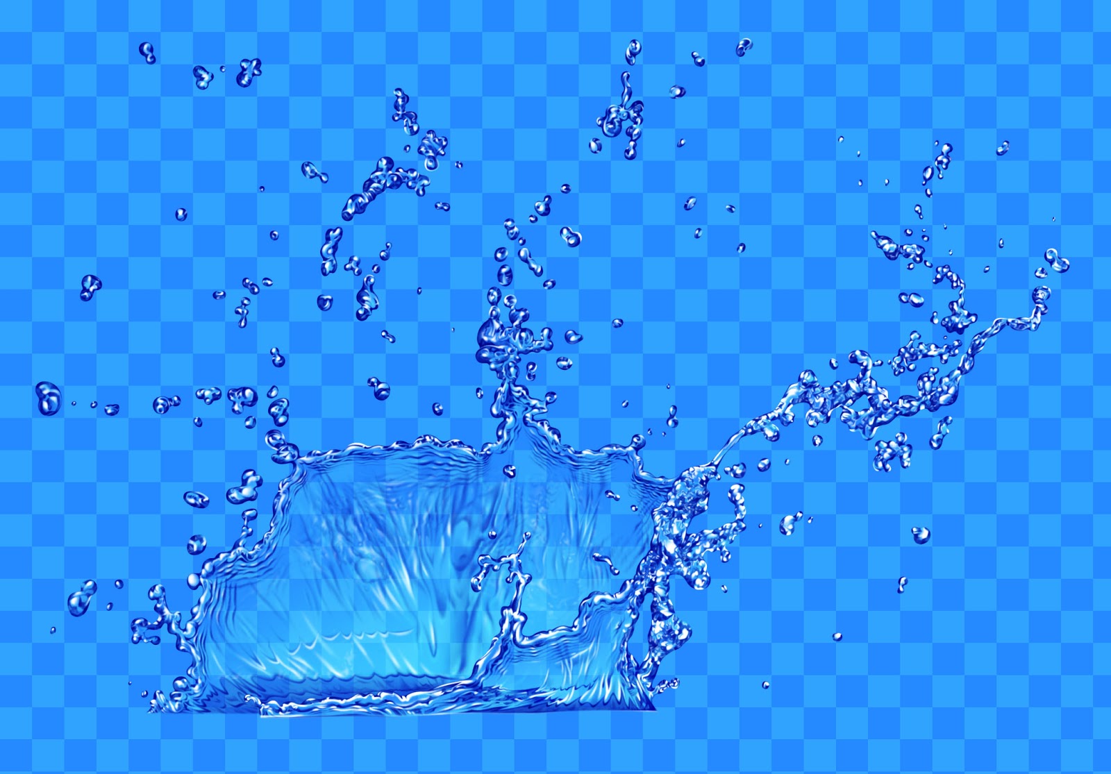 6 Layered PSD Water Series Images