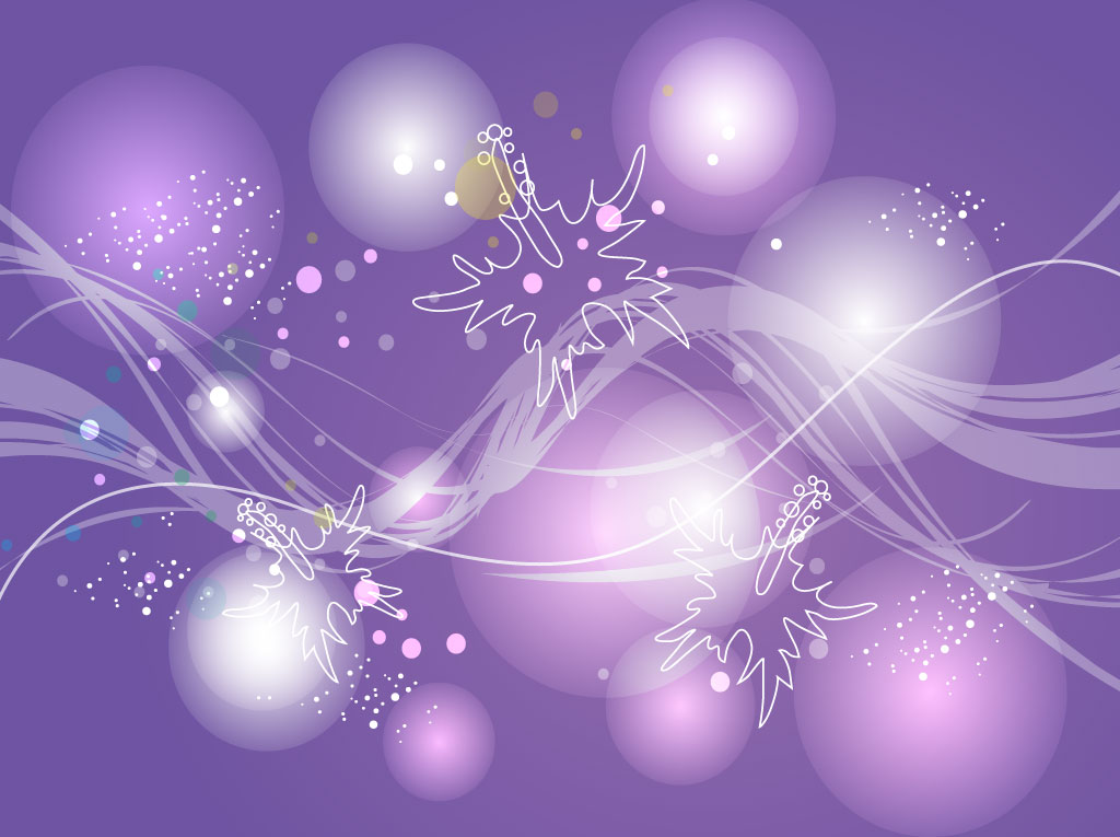 11 Lavendar Abstract Vector Images