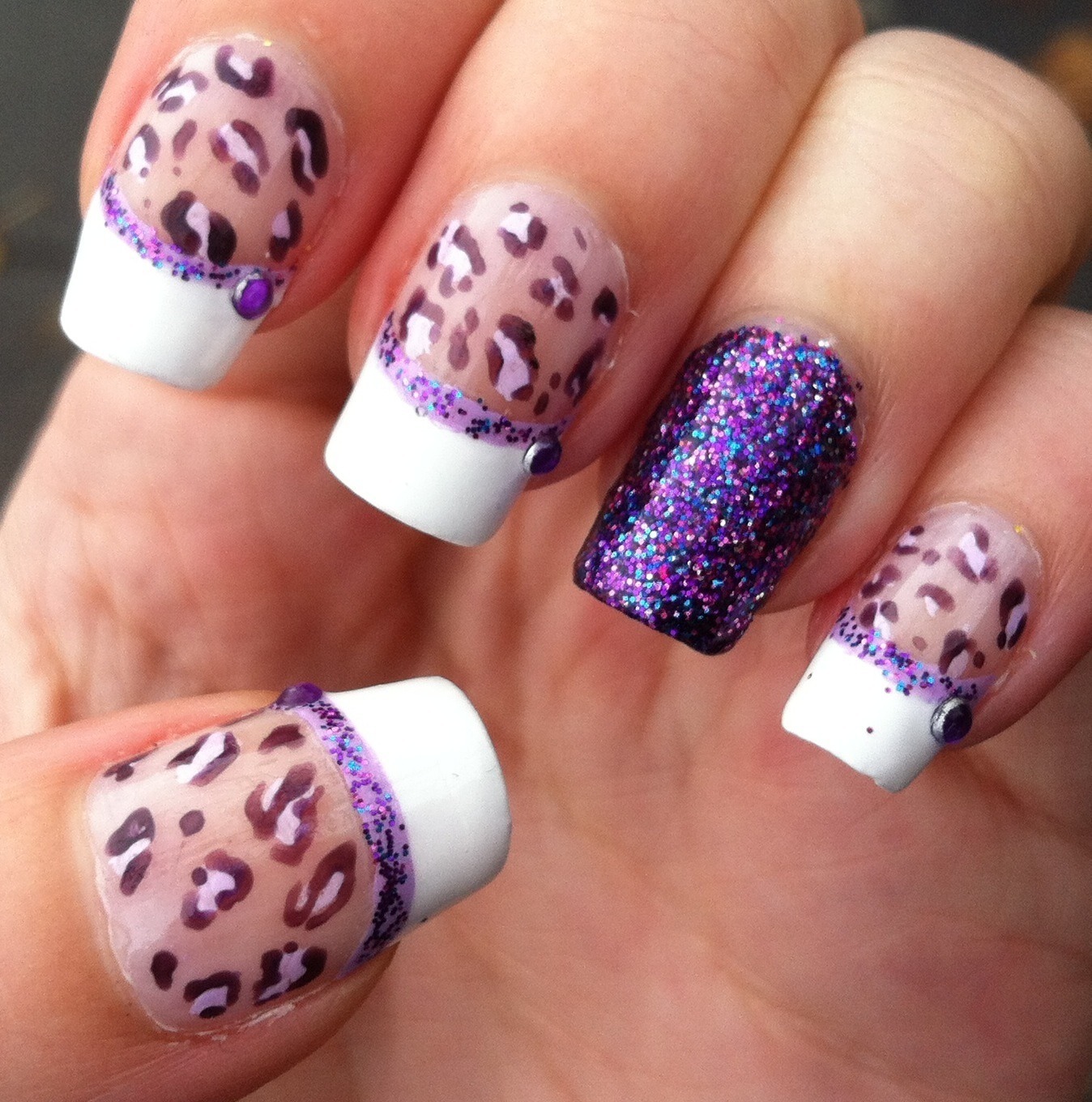 Purple Nail Designs