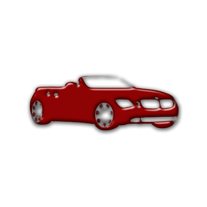 Red Car Icon Red Car Icon