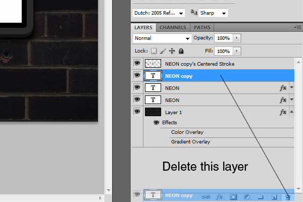 Remove Layer Effects Photoshop