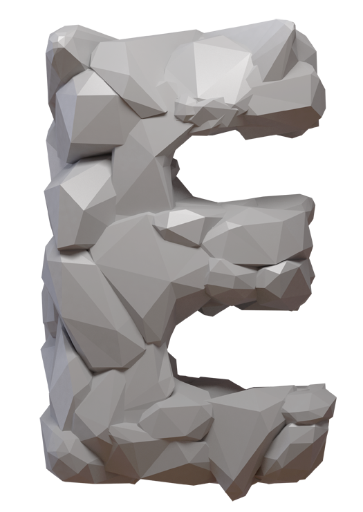 Rock Letters Font Rock Letters Font