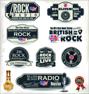 Rock Music Vector Free Download