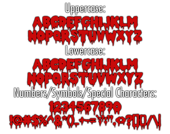 Rocky Horror Font