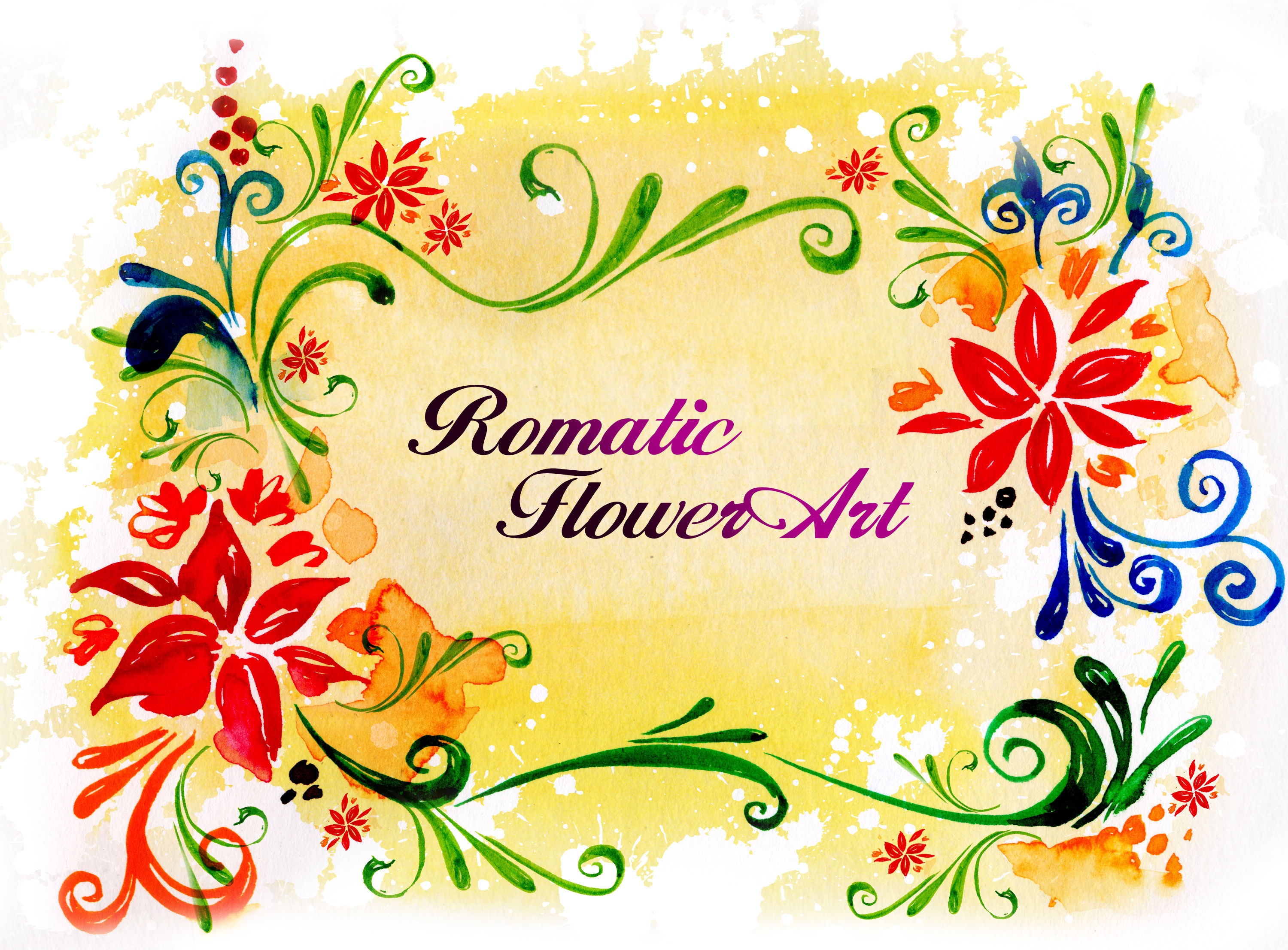 Romantic Flower Art Romantic Flower Art