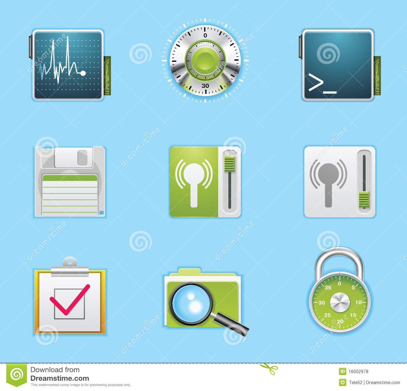 Royalty Free Application Icons