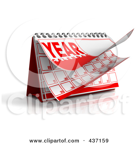 Royalty Free Clip Art of a Calendar