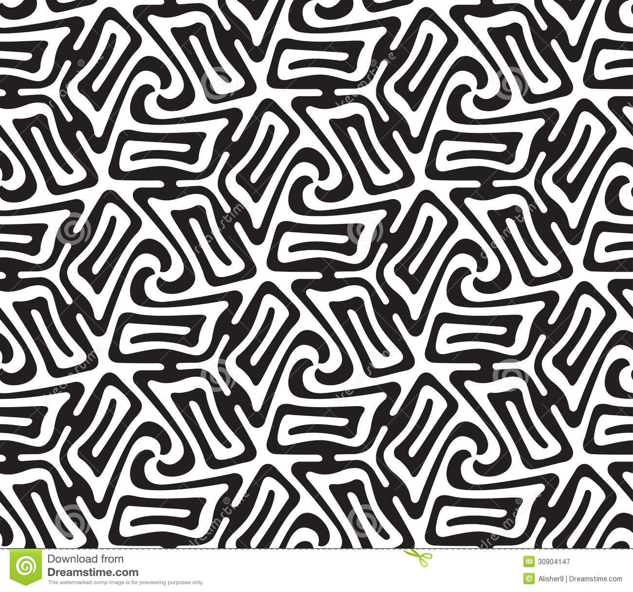 Seamless Abstract Pattern Vector