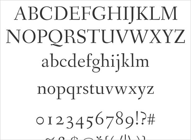 Serif Fonts