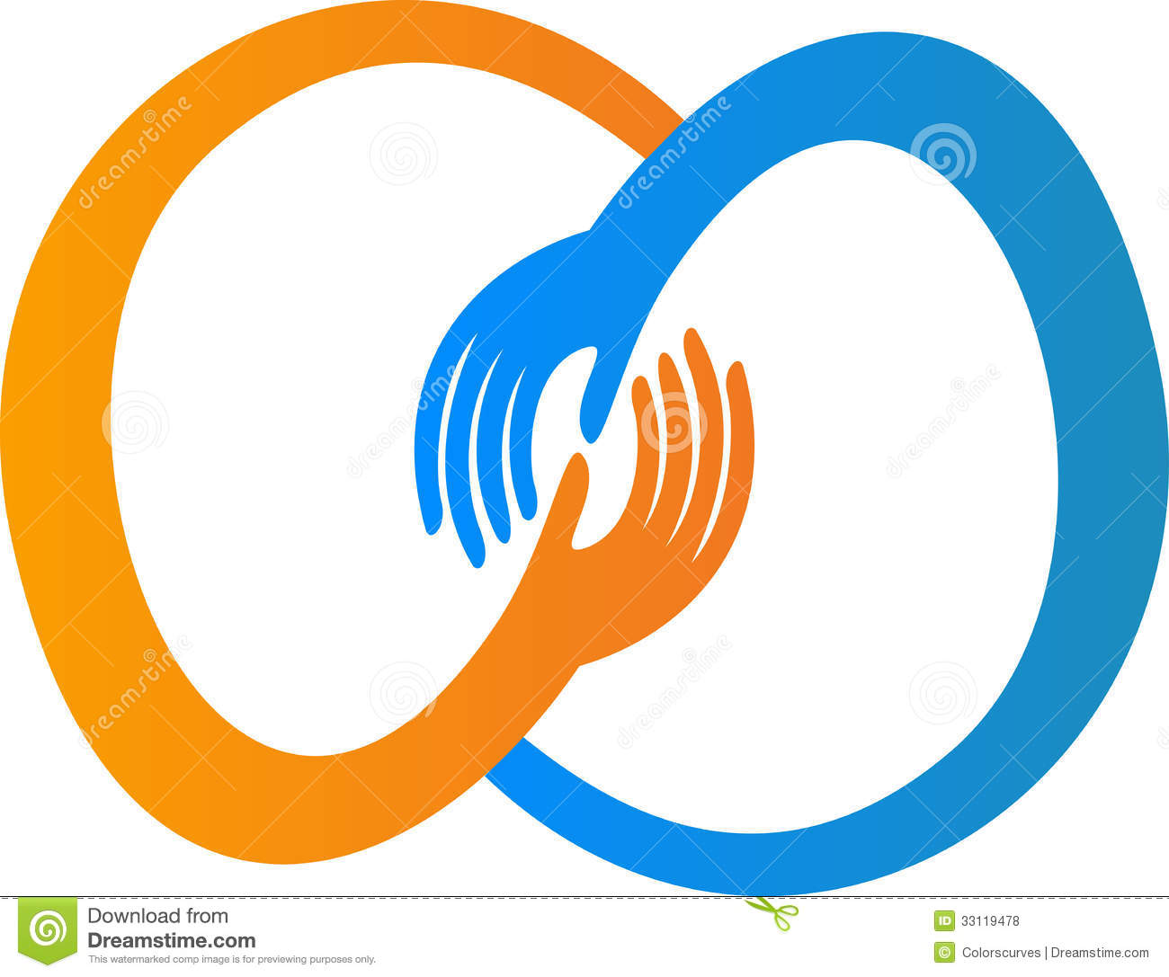 Shaking Hand Logo Design