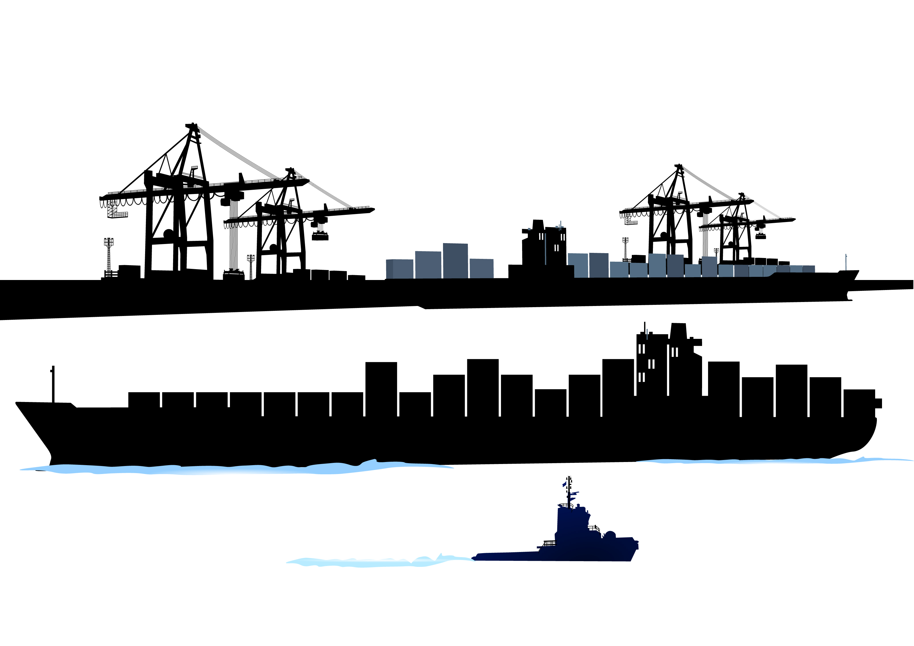 Shipping Container Vector Free