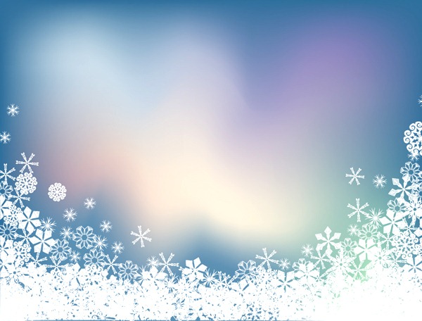 Snowflake Winter Facebook Cover Snowflake Winter Facebook Cover