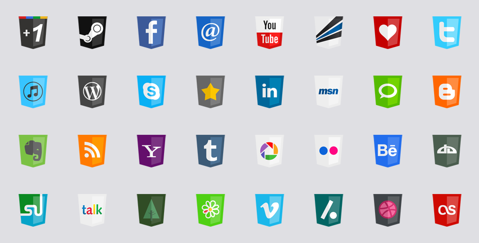 Social Website Icons